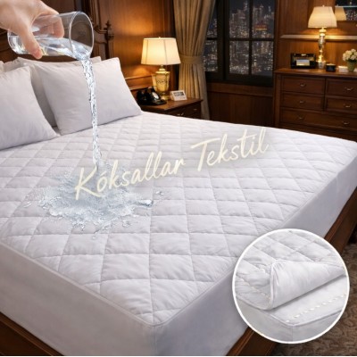 Sıvı Geçirmez Kapitone Alez 150x200 cm %100 Pamuk 57 Tel